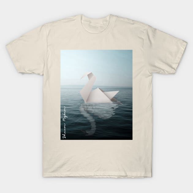 Paper Swan T-Shirt by ShaunRyken